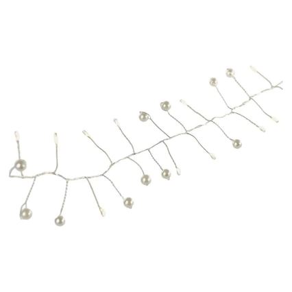 LED jõulukett 40xLED/3xAA 1,5 m soe valge