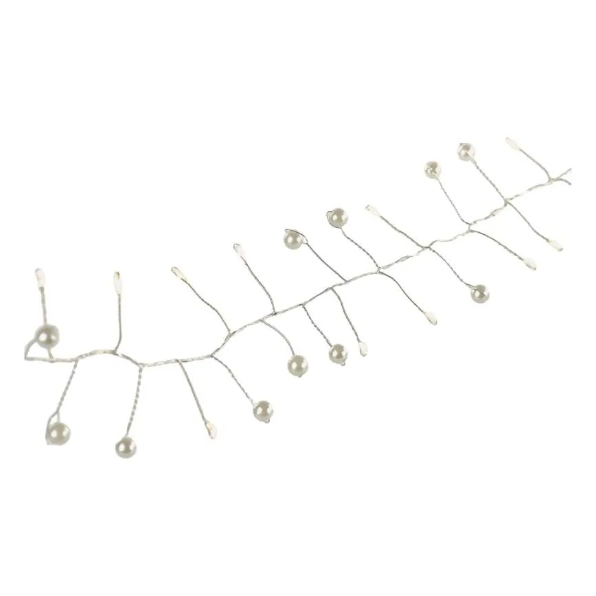 LED jõulukett 40xLED/3xAA 1,5 m soe valge