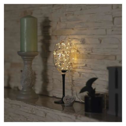 LED jõulukett 40xLED/3xAA 1,5 m soe valge