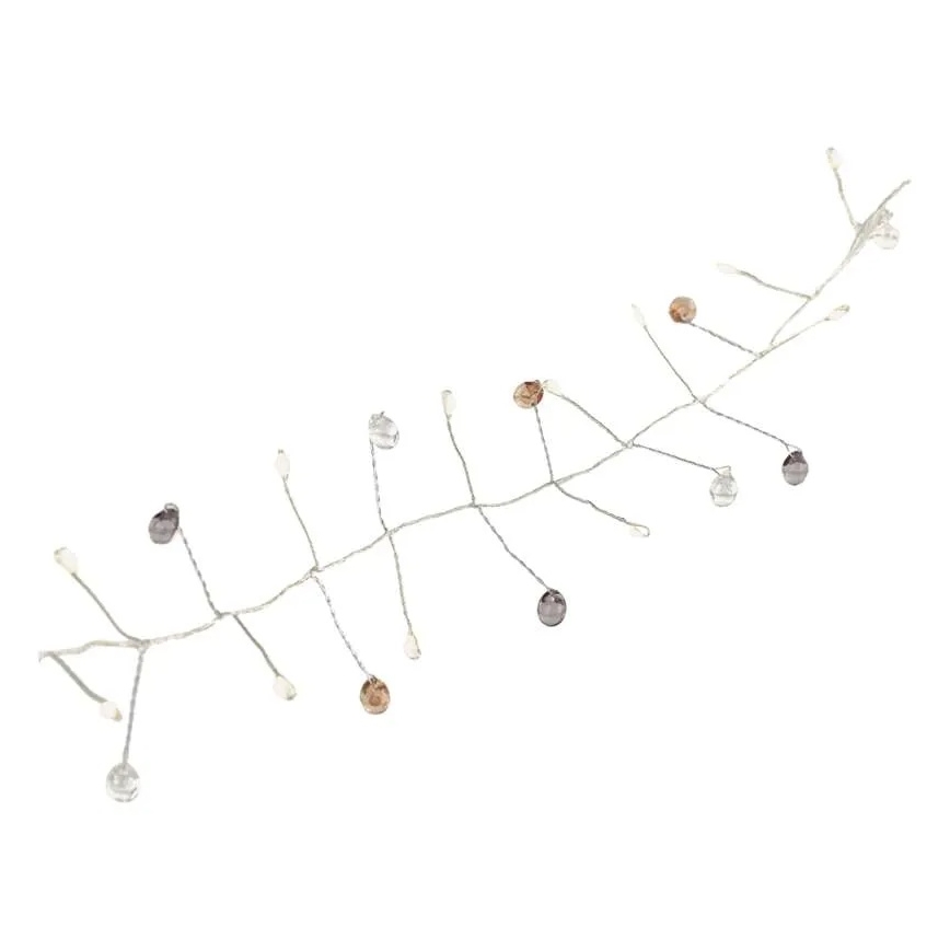 LED jõulukett 40xLED/3xAA 1,5 m soe valge