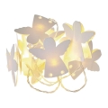 LED jõulukett CHAIN 10xLED/2xAA 1,65m soe valge