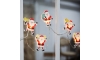 LED Jõulukett iminappadega 6xLED/2xAA 1,2m soe valge Jõuluvana