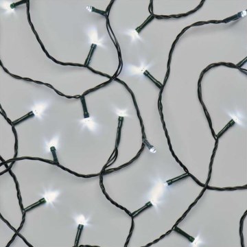 LED jõulukett välitingimustesse, 180xLED, 8 režiimi, 23 m, IP44, külm valge