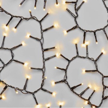 LED jõulukett välitingimustesse, 400 LED, 13 m, IP44, soe valge
