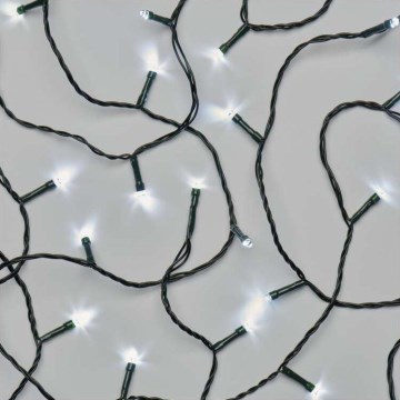 LED jõulukett väljas kasutamiseks 40xLED/9m IP44 külmvalge