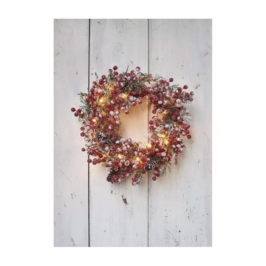 LED Jõulupärg 20xLED/3xAA soe valge