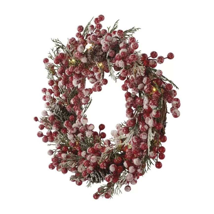 LED Jõulupärg 20xLED/3xAA soe valge