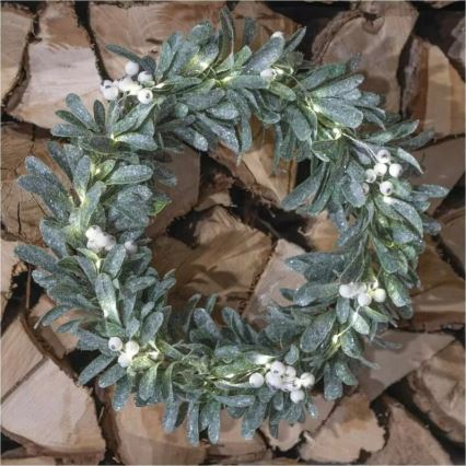 LED jõulupärg 25xLED/3xAA Ø 35 cm