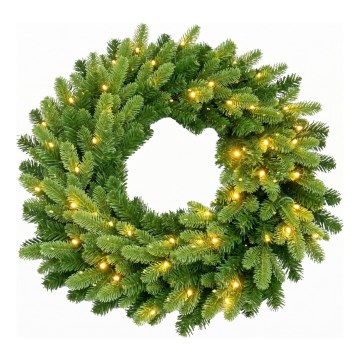 LED jõulupärg 50xLED/3xAA, 8 funktsiooni, läbimõõt 60 cm, soe valge