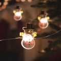 LED Jõuluteemaline valguskett 10xLED/2xAA 1,2 m soe valge