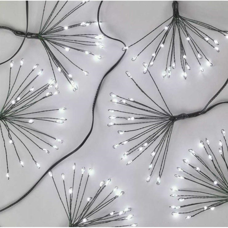 LED Jõuluteemaline valguskett 450xLED/11m külm valge