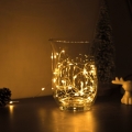 LED Jõuluteemaline valguskett 50xLED/3xAA 5,25m soe valge