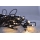 LED Jõuluteemaline valguskett 50xLED/8 funktsiooni/3xAA 8m IP44 soe valge