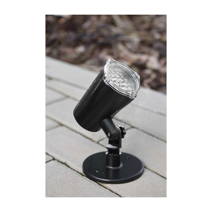 LED Jõuluteemaline väli projektor LED/3,6W/230V IP44 külm valge