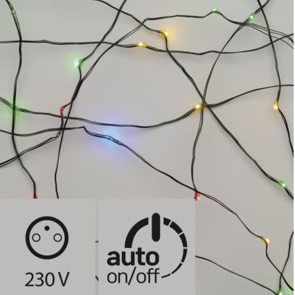 LED Jõuluteemaline väli valguskett 150xLED 20m IP44 mitmevärviline