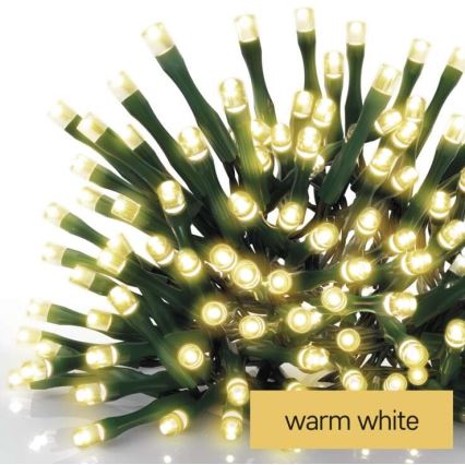 LED Jõuluteemaline väli valguskett 240xLED/29m IP44 soe valge