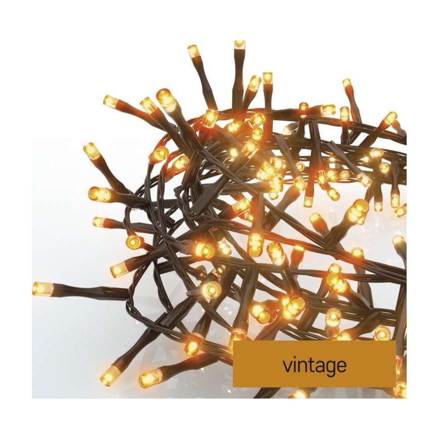 LED Jõuluteemaline väli valguskett 300xLED/11m IP44 vanaaegne