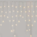 LED Jõuluteemaline väli valguskett 300xLED/8 režiimi 10m IP44 soe valge + pult