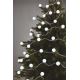 LED Jõuluteemaline väli valguskett 40xLED/9m IP44 külm valge