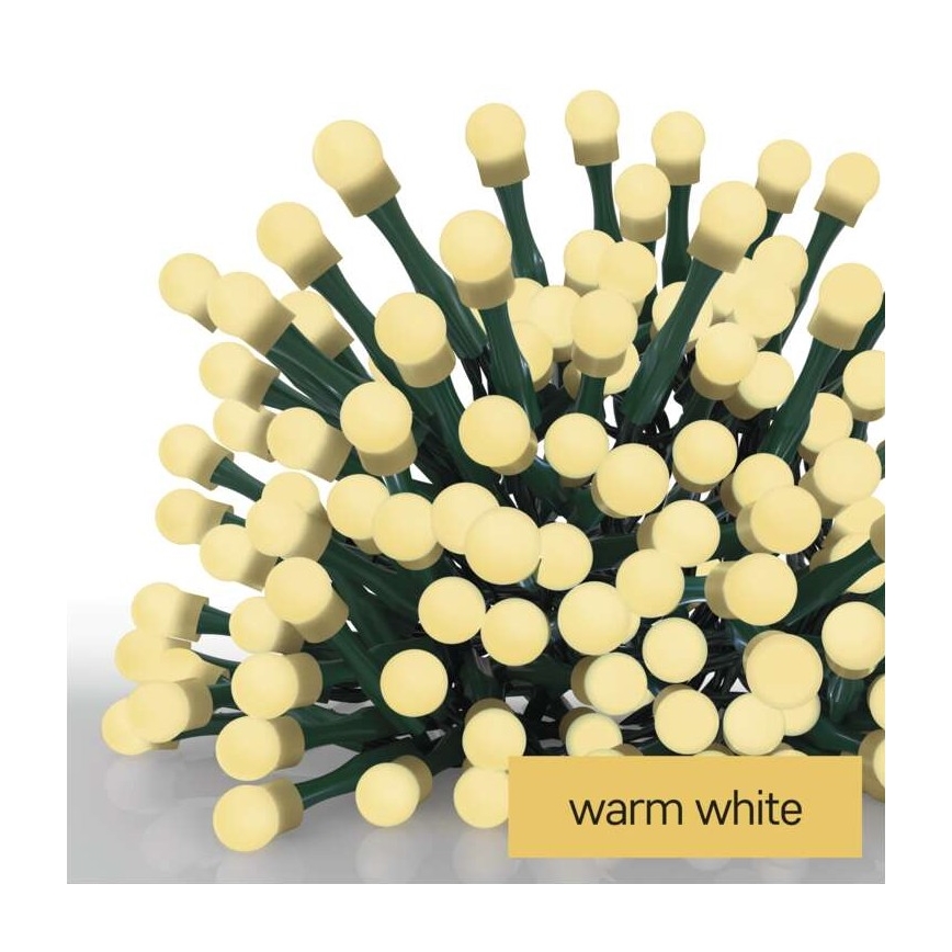 LED Jõuluteemaline väli valguskett 480xLED/53m IP44 soe valge