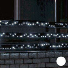 LED Jõuluteemaline väli valguskett 500xLED 35m IP44 külm valge