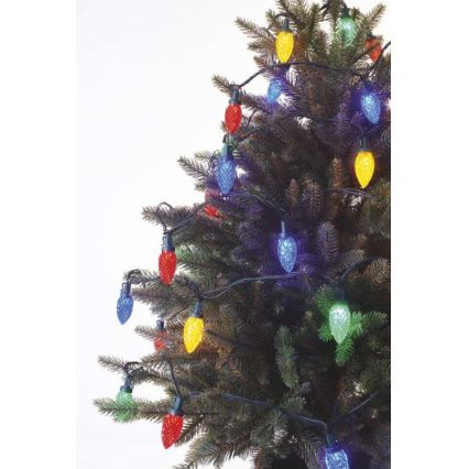 LED Jõuluteemaline väli valguskett 50xLED/8 režiimi 14,8m IP44 mitmevärviline