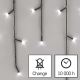 LED Jõuluteemaline väli valguskett 600xLED/8 režiimi 15m IP44  külm valge