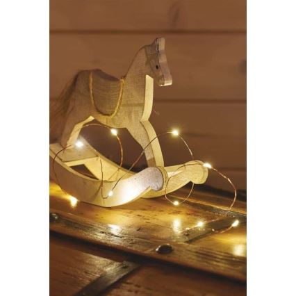 LED jõulutuled 20xLED/2,4m soe valge