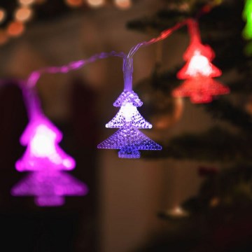 LED jõulutuled 20xLED/3xAA 2,3m mitmevärviline