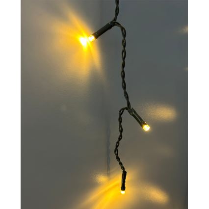 LED jõulutuled välitingimustesse 200xLED/230V 7,6 m IP44 must