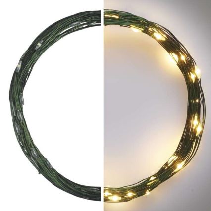 LED jõulutuled välitingimustesse 40xLED/9m IP44 soe valge