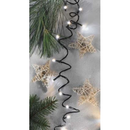 LED jõulutuled välitingimustesse 80xLED/13m IP44 soe/külm valge