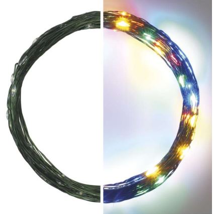 LED jõuluvalguskett välistingimustesse 75xLED/12,5m IP44 mitmevärviline