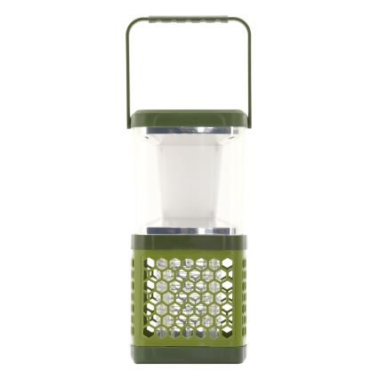 LED Kaasaskantav laetav lamp putukapüüdjaga LED/3W/1800 mAh roheline