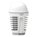 LED Kaasaskantav laetav lamp putukapüüdjaga LED/5W/1800 mAh IPX4 valge/hall