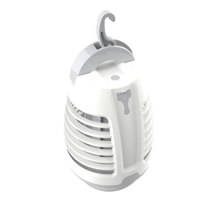 LED Kaasaskantav laetav lamp putukapüüdjaga LED/5W/1800 mAh IPX4 valge/hall