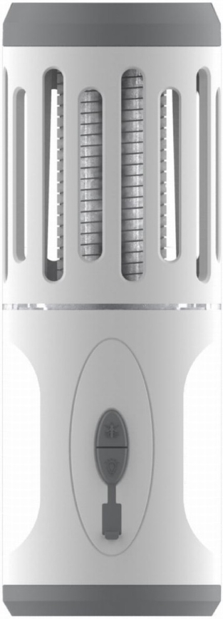 LED Kaasaskantav laetav lamp putukapüüdjaga LED/6W/1800 mAh IPX4 valge/hall