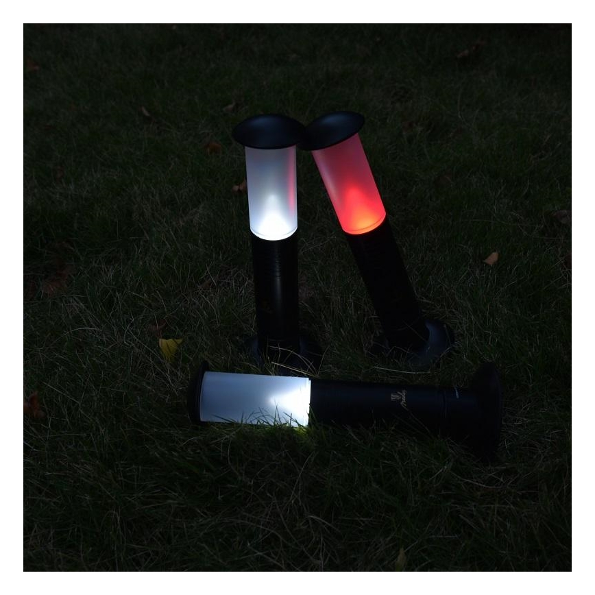 LED Kaasaskantav lamp 2xLED/1xD IPX4