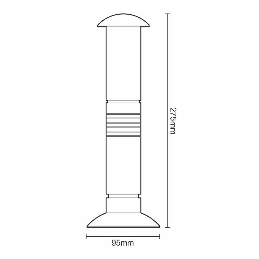 LED Kaasaskantav lamp 2xLED/1xD IPX4