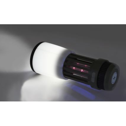 LED Kaasaskantav taaslaetav lamp putukapüüdjaga LED/2W/1800mAh/3xAAA IPX4 roheline