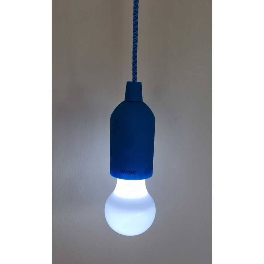 LED Kaasaskantav valgusti LED/1W/3xAAA sinine
