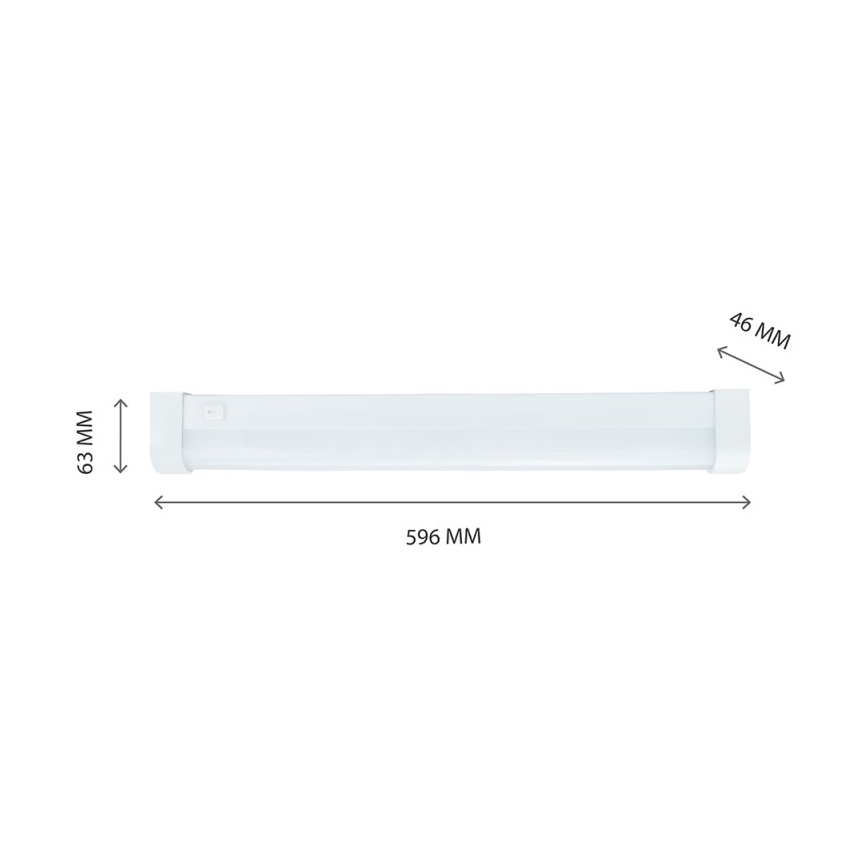 LED Kapialune valgusti kööki AQUATICA LED/15W/230V 4000K IP44