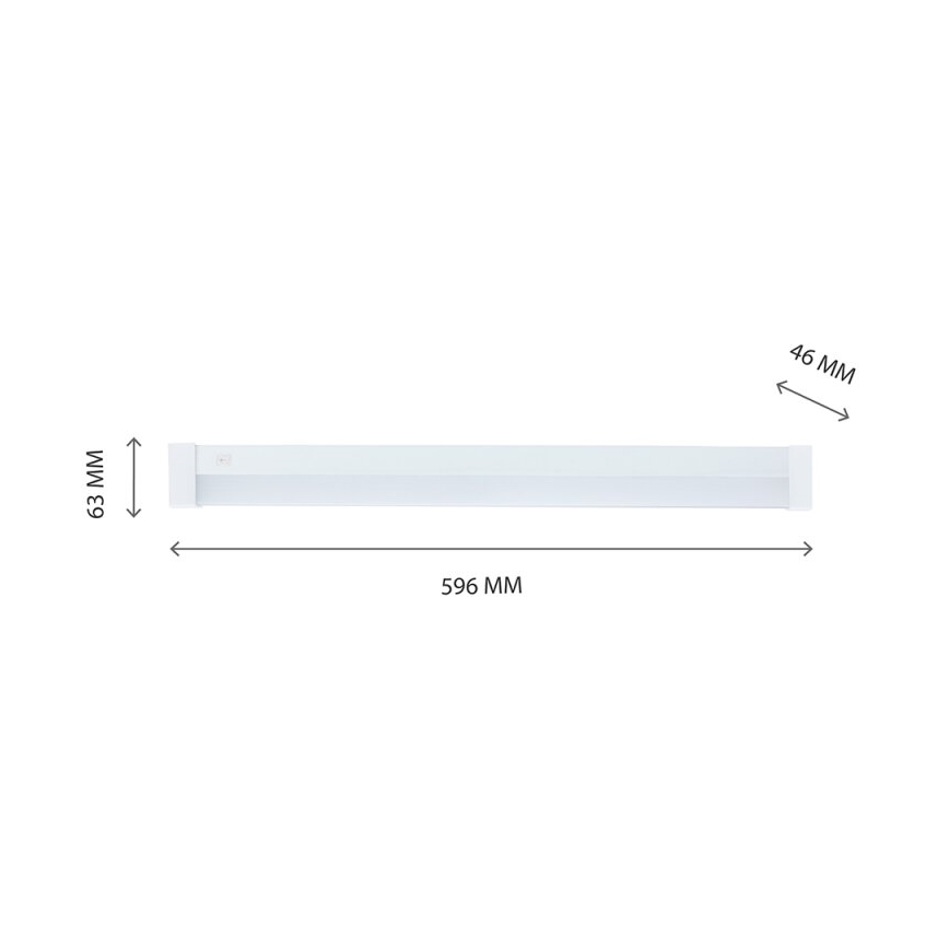 LED Kapialune valgusti kööki AQUATICA LED/15W/230V 6000K IP44