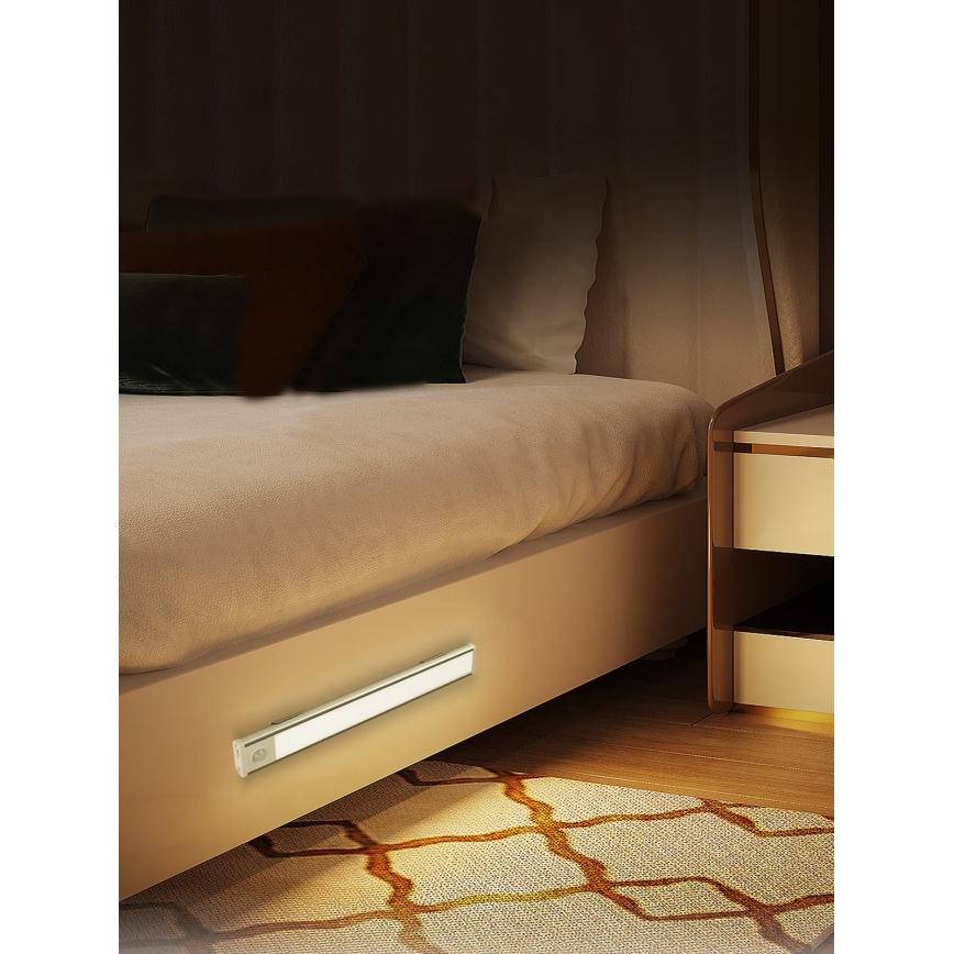 LED Kapialune valgusti kööki CABINET-4 PIR anduriga LED/1,5W/230V 1100mAh 4000K