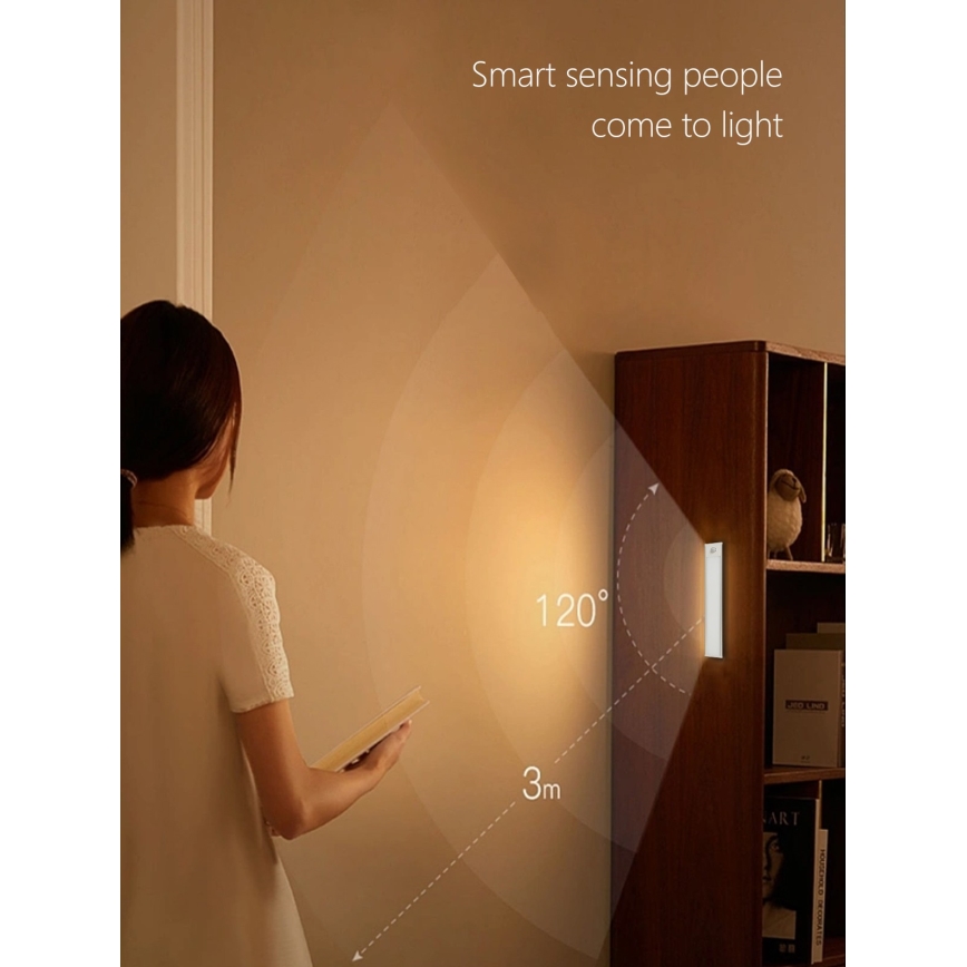 LED Kapialune valgusti kööki CABINET-4 PIR anduriga LED/1,5W/230V 1100mAh 4000K