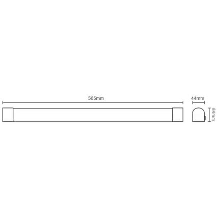 LED Kapialune valgusti kööki LED/15W/230V IP44