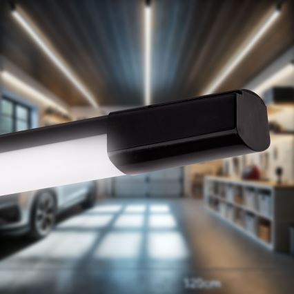 LED Kapialune valgusti kööki LED/36W/230V 4000K 120 cm must