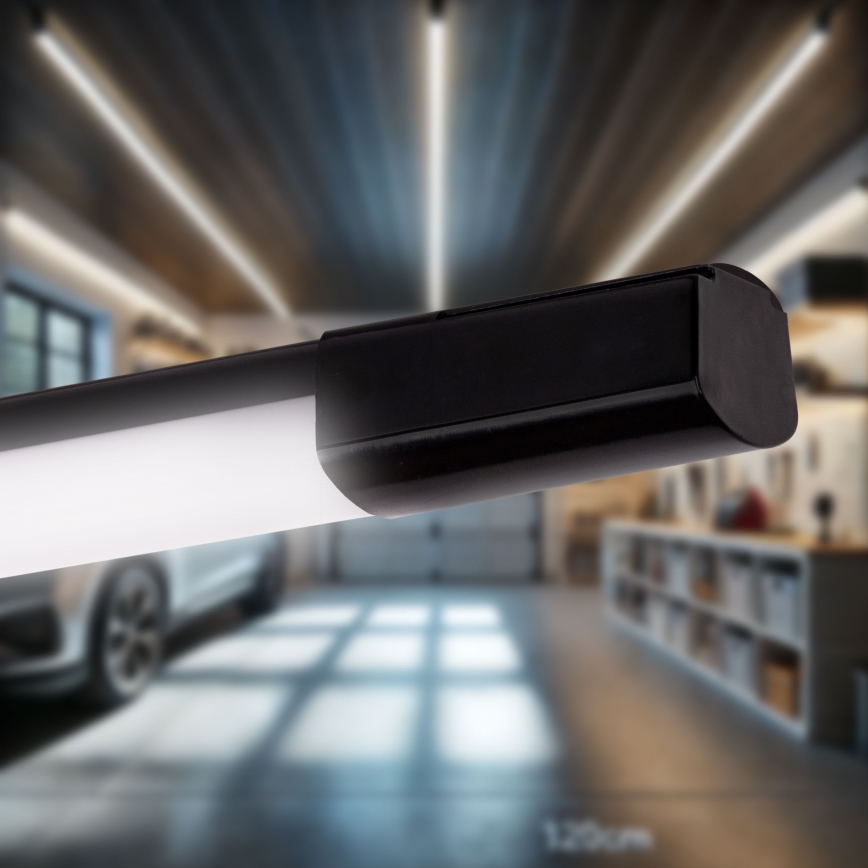 LED Kapialune valgusti kööki LED/36W/230V 4000K 120 cm must
