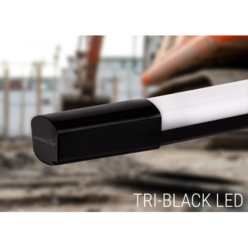LED Kapialune valgusti kööki LED/36W/230V 4000K 120 cm must
