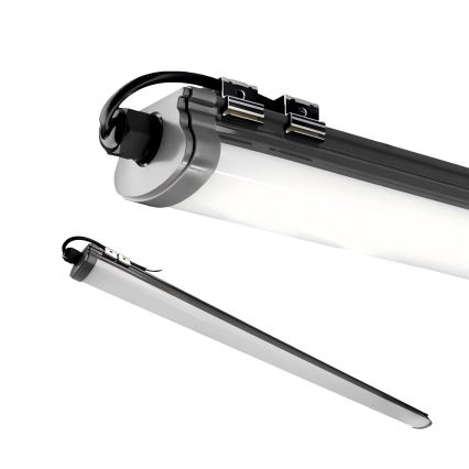 LED Kapialune valgusti kööki LED/60W/230V 6000K 120 cm IP65 must